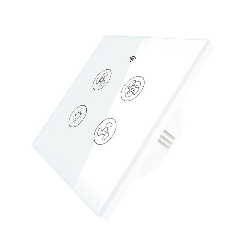 smart ceiling fan and light combination switch