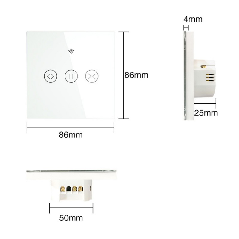 tuya wifi curtain switch