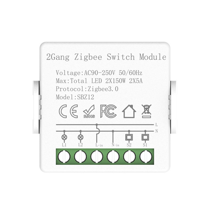 2 channel relay switch