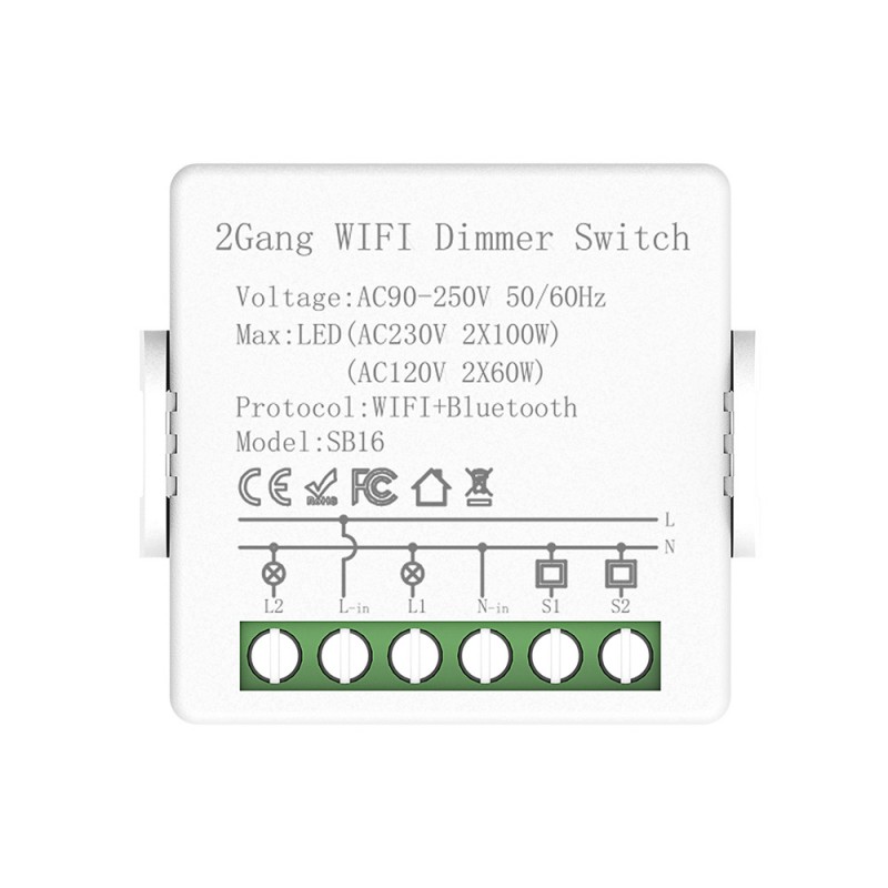 2gang dimmer switch