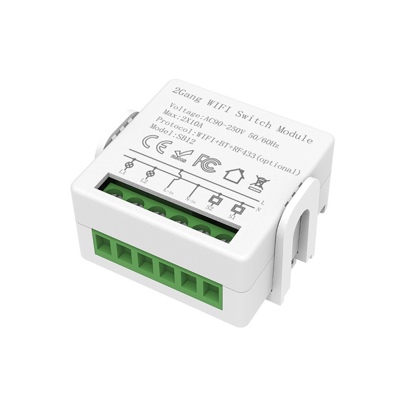 2 channel relay switch