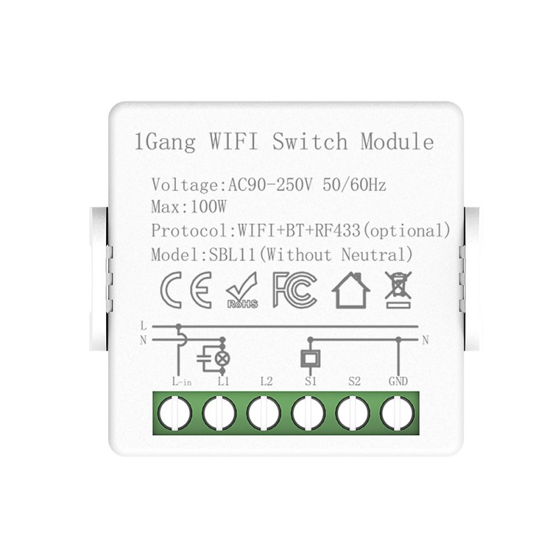 smart relay switch with Live line